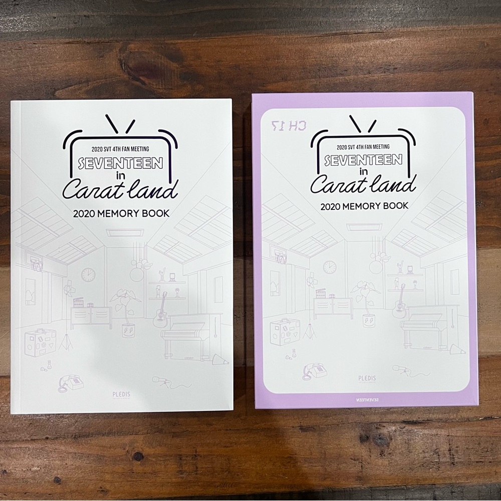 Seventeen kpop 2020 memory book carat land 4th fan meeting